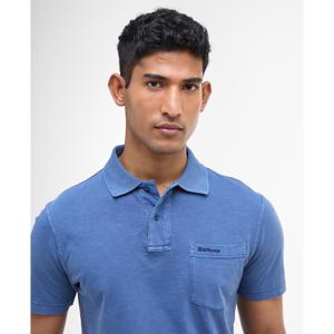 Barbour Pigment Dye Slub Polo Shirt